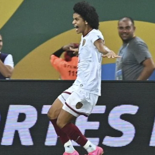 Bello tras marcar el empate de Venezuela ante Brasil: «Es un gol soñado»